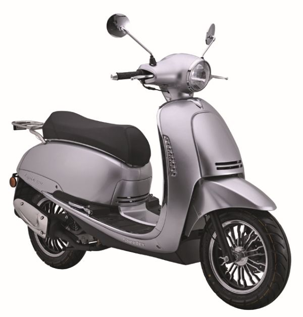 CAPRI II 125i E4 4T silbergrau