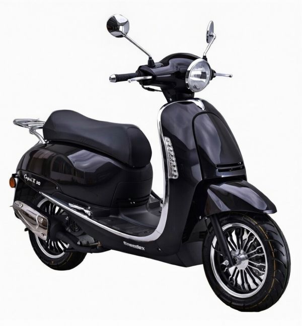 CAPRI II 125i E4 4T matt schwarz