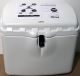 TOPCASE Maxibox weiß mit Schloß (85 Liter)